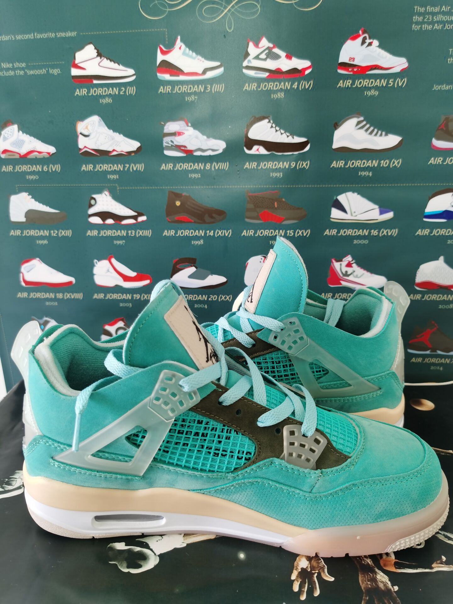 Zapatillas jordan modelo air jordan 4 retro